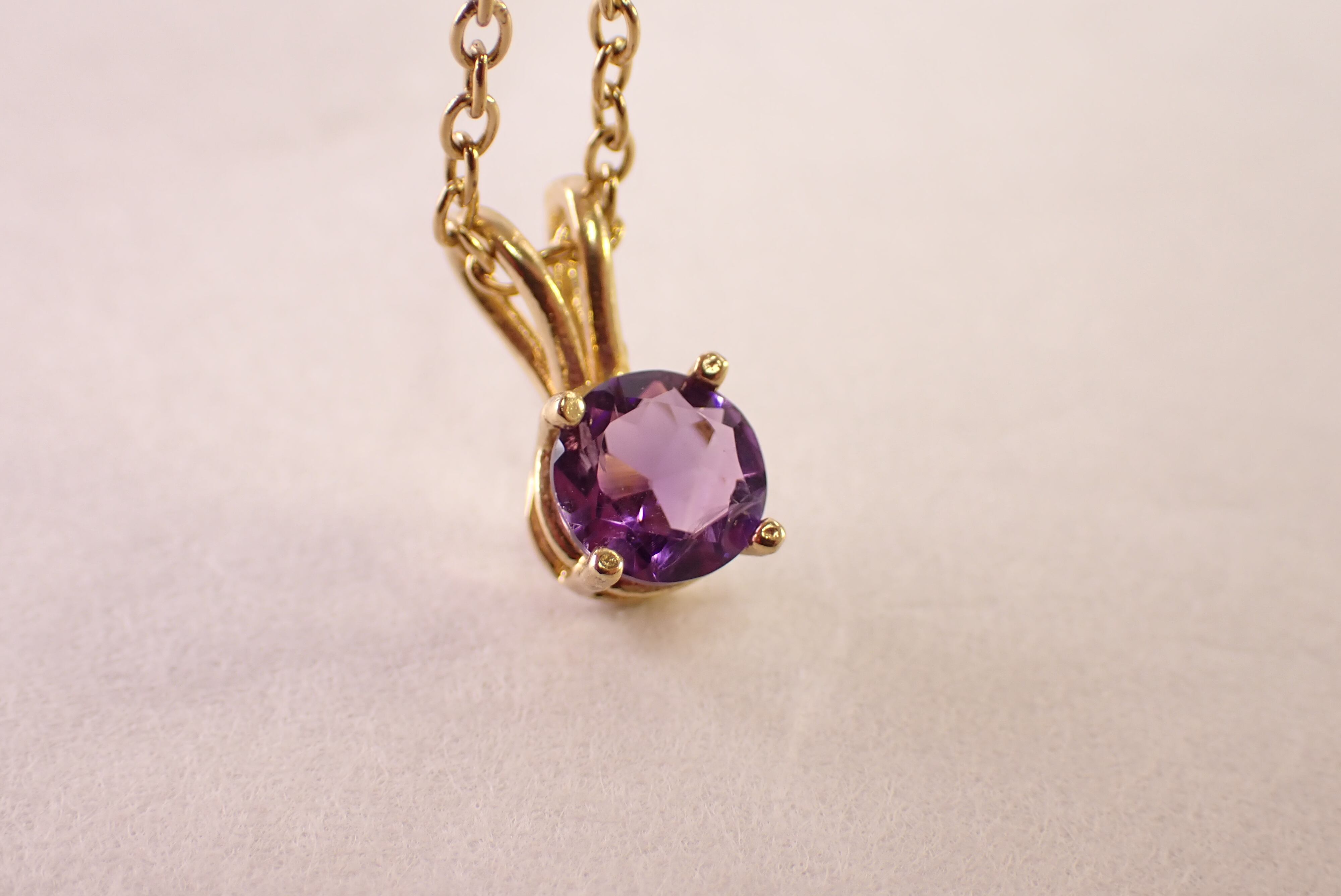 アメジストネックレス 0.65ct [D12‐159] | differencee(ディファレンシー)