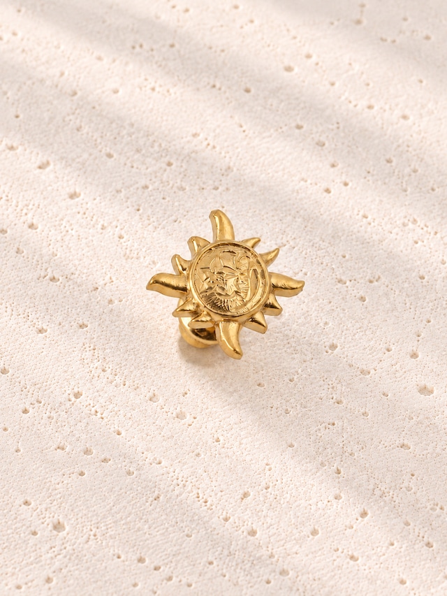 316L hawaiian sun pierce（片耳用）#p16