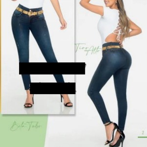 Super stretch skinny denim pants W-45