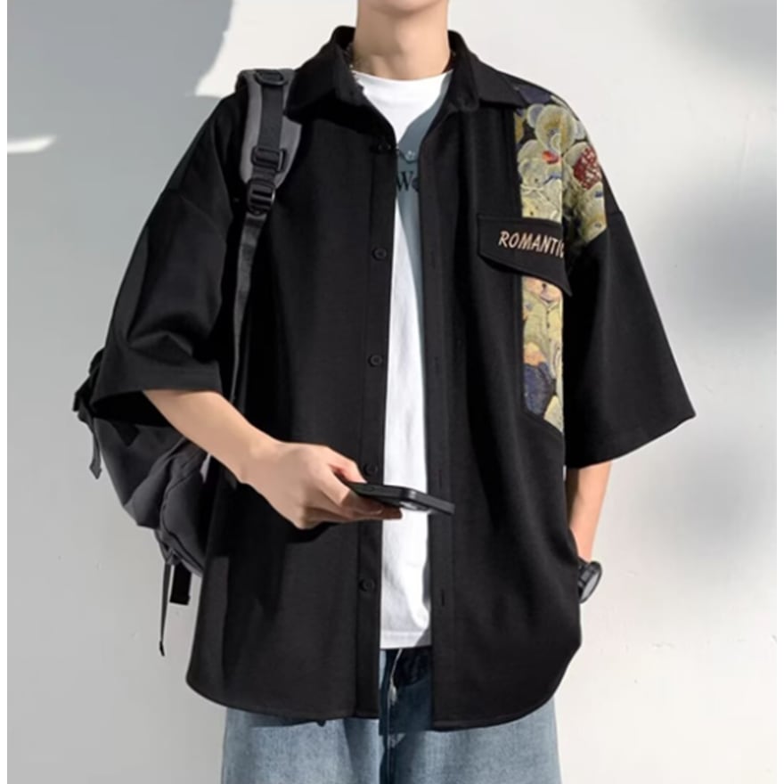 サブカル 服 地雷系 通販 メンズ 半袖シャツ クール Y2