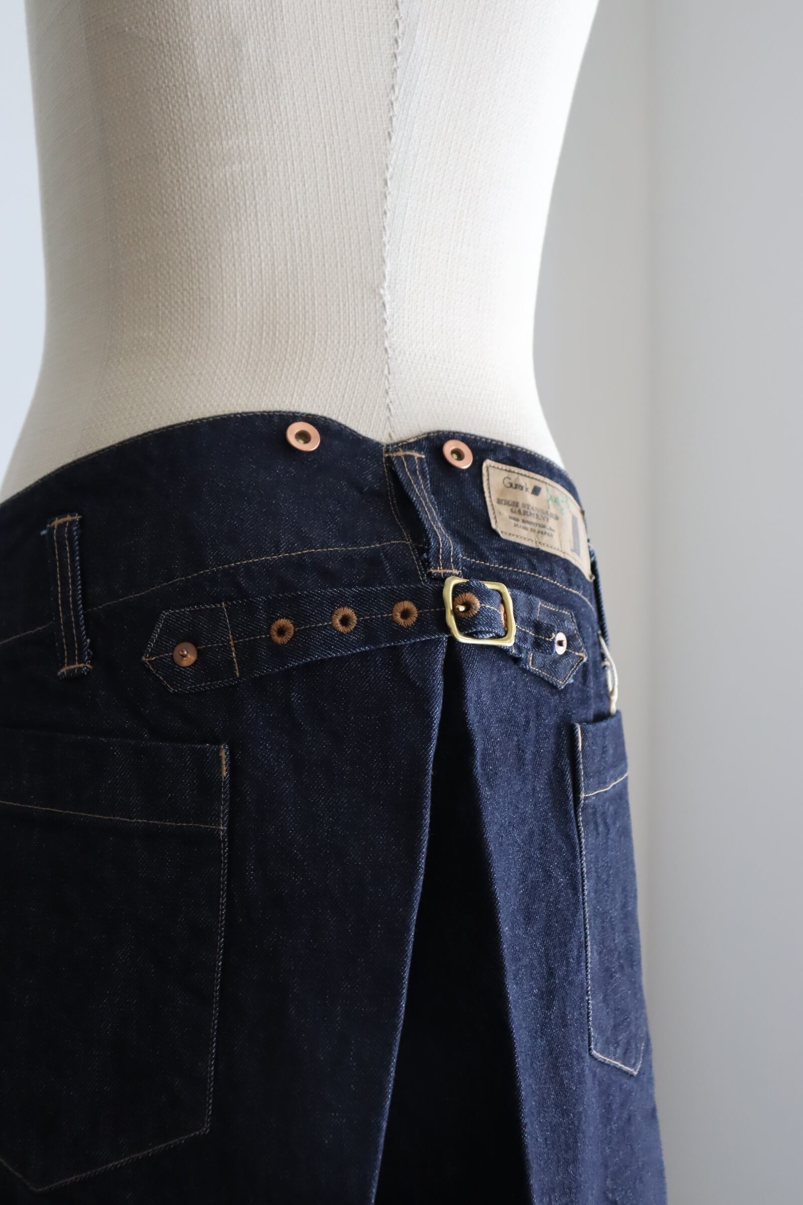 Gurank グランク Denim work trousers デニムワークパンツ 23020 インディゴ 3 Gurank 