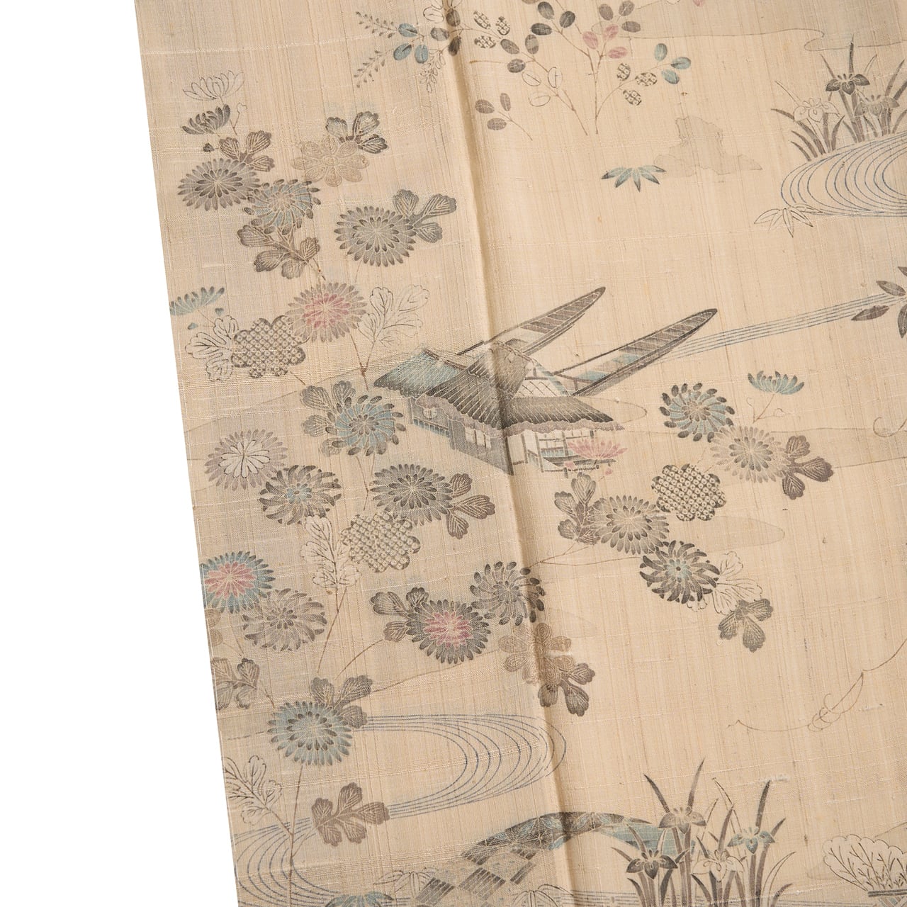 しょうざん 茶屋辻模様 総柄生紬訪問着【未着用品】 | かわの屋