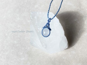 エンジェルラダークォーツ macrame necklace