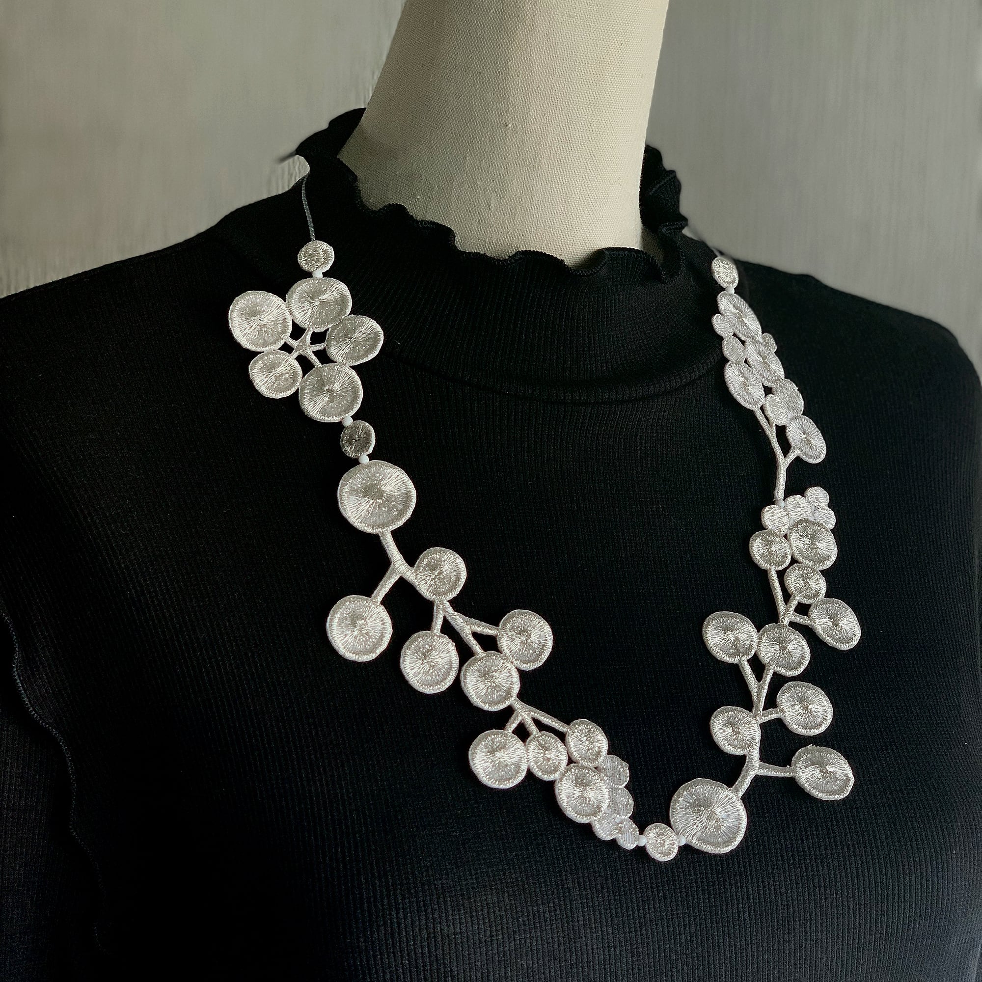 刺繍ネックレス ga.la(n-016)5色