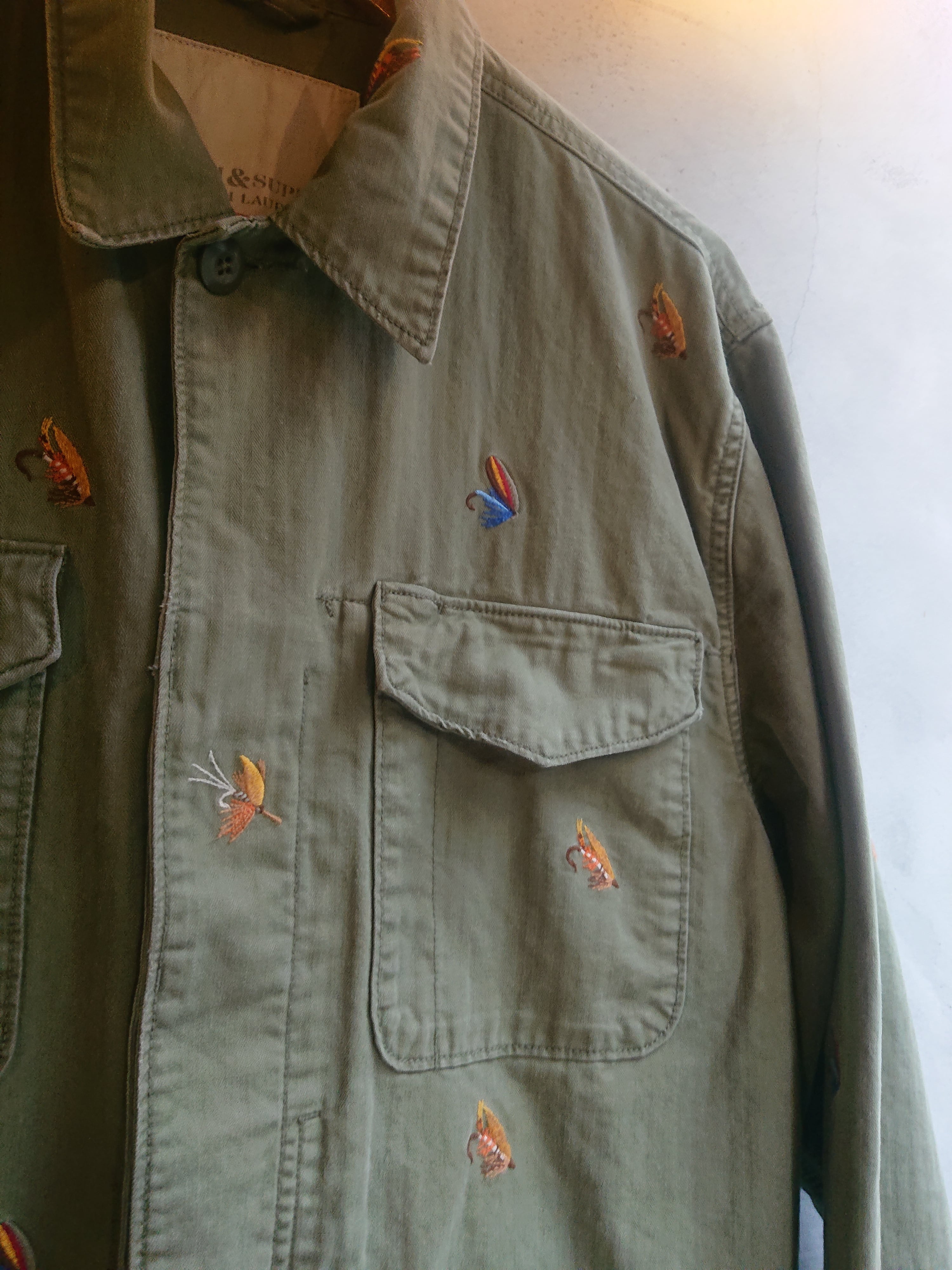 DENIM & SUPPLY RALPH LAUREN MILITARY DESIGN HBT JACKET | BOW