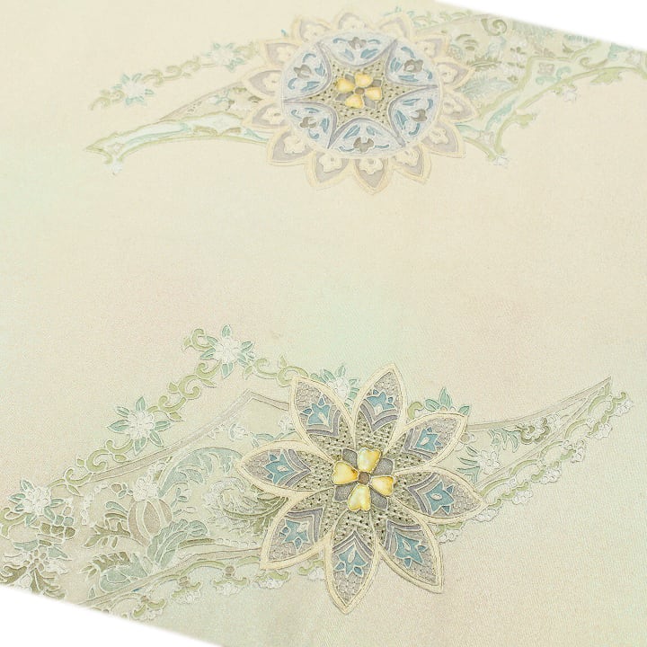 最高にエレガントな逸品　【螺鈿】と【蘇州・スワトウ刺繍】　大人のフォーマル袋帯 最高にエレガントな逸品 【螺鈿】と【蘇州・スワトウ刺繍】 美品の