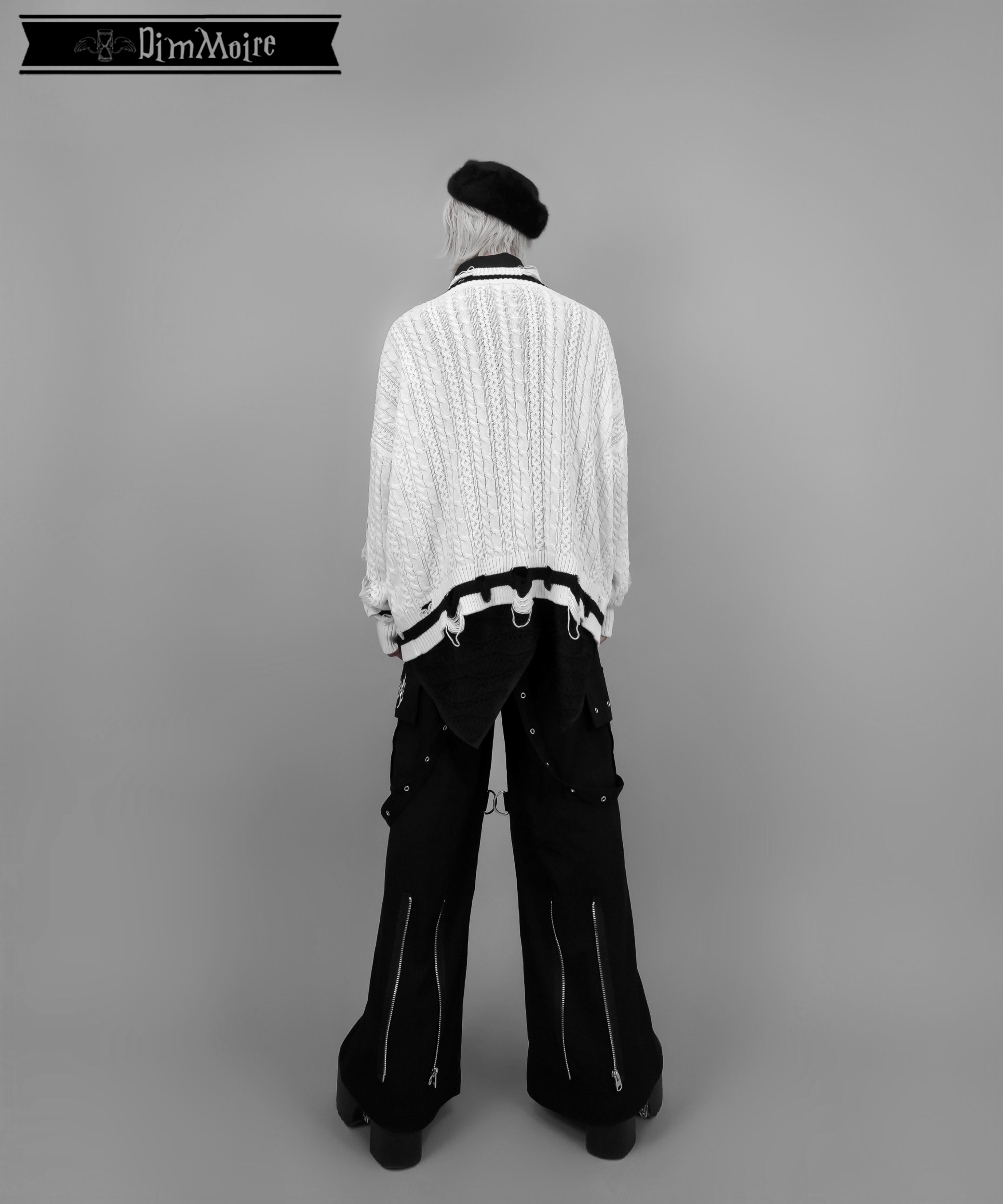PUNKワイドパンツ【Black】 | DimMoire