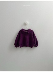 〖取寄〗韓国子供服 / 26winter / minirobe / ボーイカラートレーナー / キッズ *S~XL*