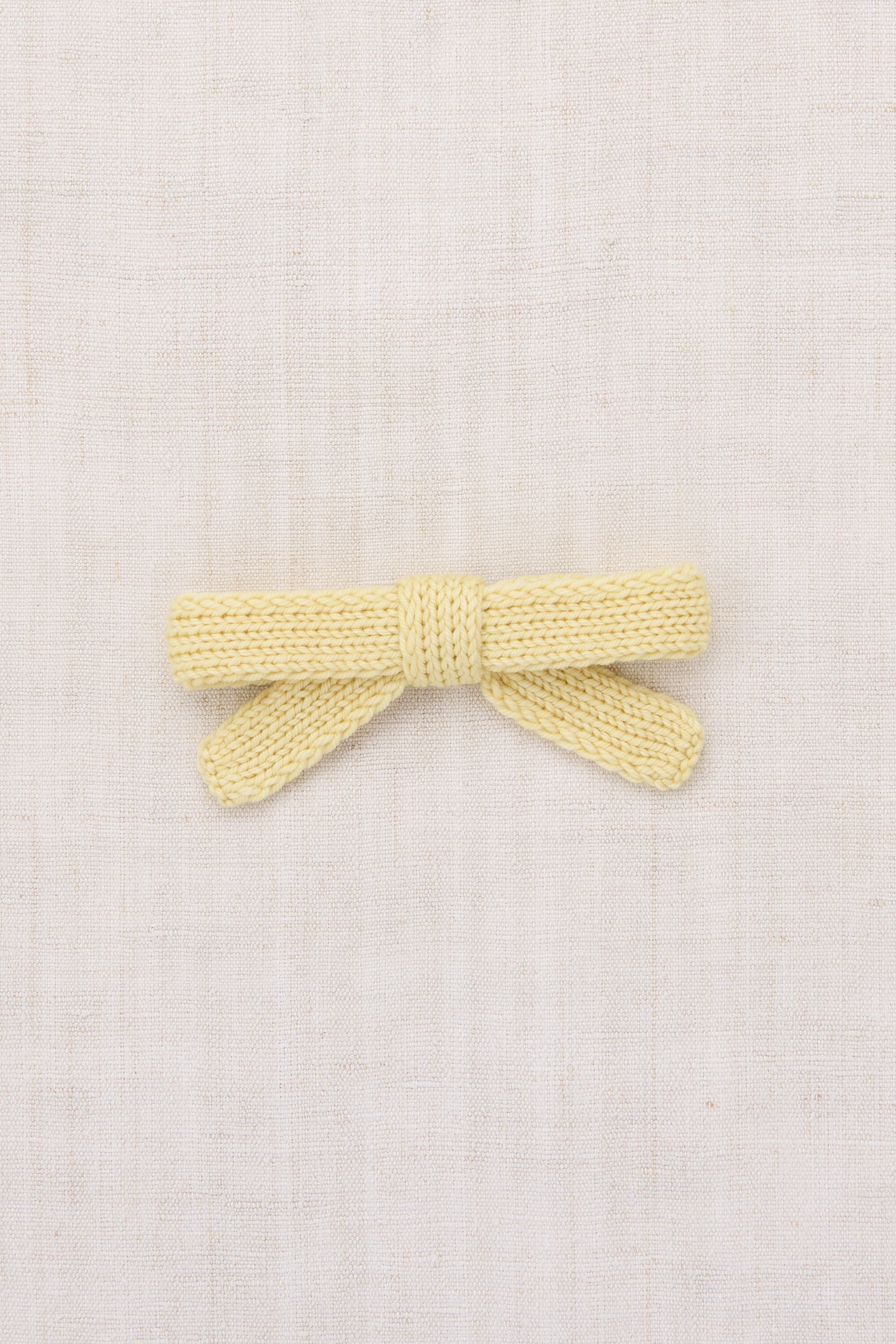 【MISHA & PUFF】26 Fall Drop1 / JUMBO GOLDIE BOW / SHORTBREAD