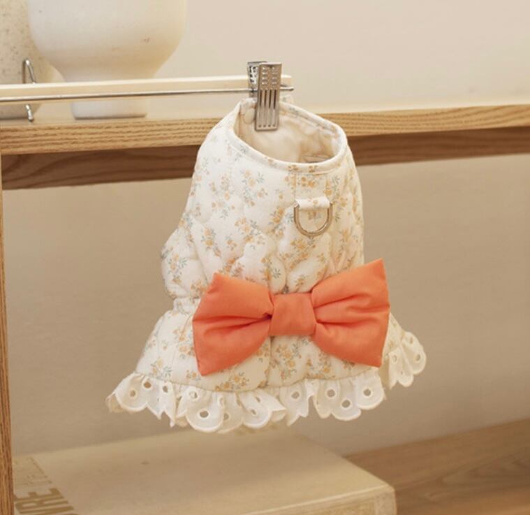 〖予約〗C0016 ダリアキルティングベストハーネスタイプ