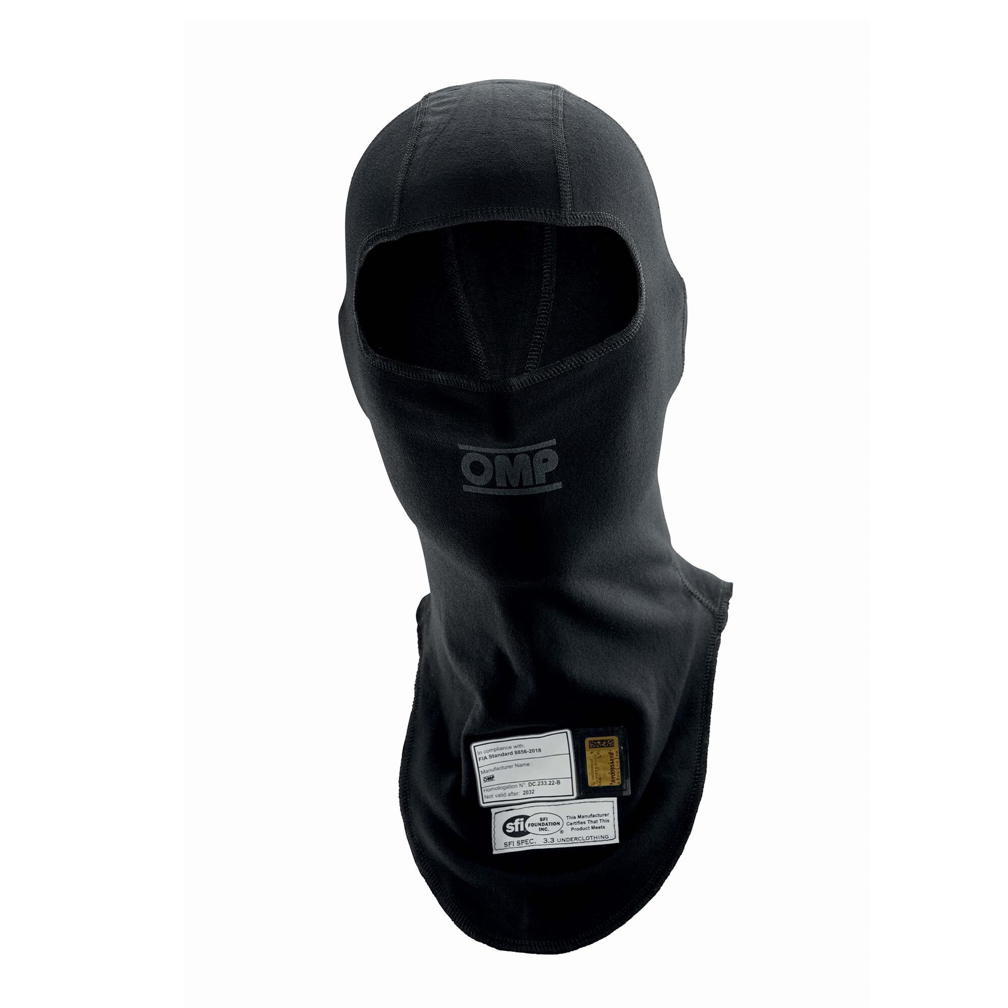 IE0-0791-A01#071 ONE EVO BALACLAVA Black | Limit - OMP 正規輸入