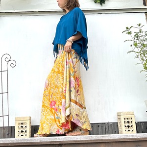 シルク巻きスカート2401