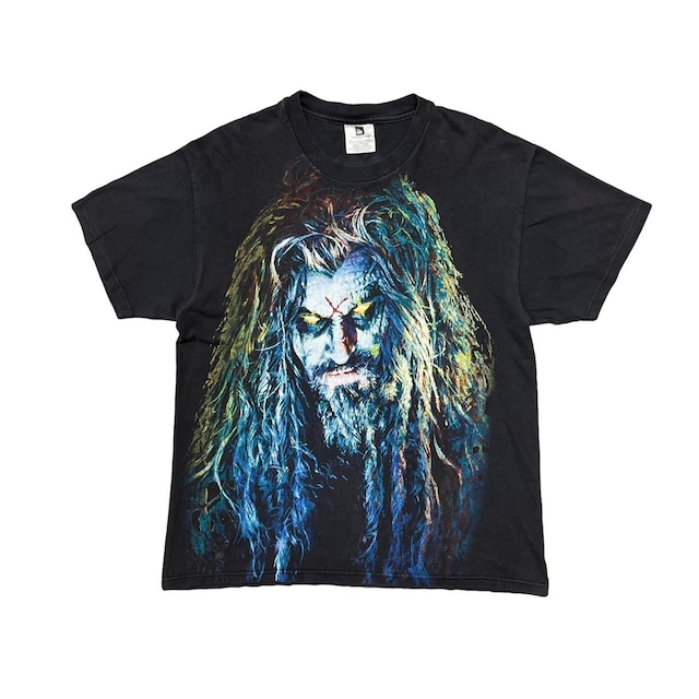 ROB ZOMBIE 100% HARDCORE TEE WINTERLAND LARGE 5698