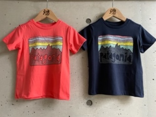 パタゴニア　Baby　Fitz　Roy　SKIES　T-Shirt