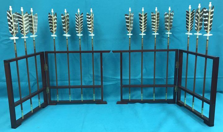 20号 矢屏風 花梨塗 20号 矢屏風 花梨塗 | 株式会社 山本人形