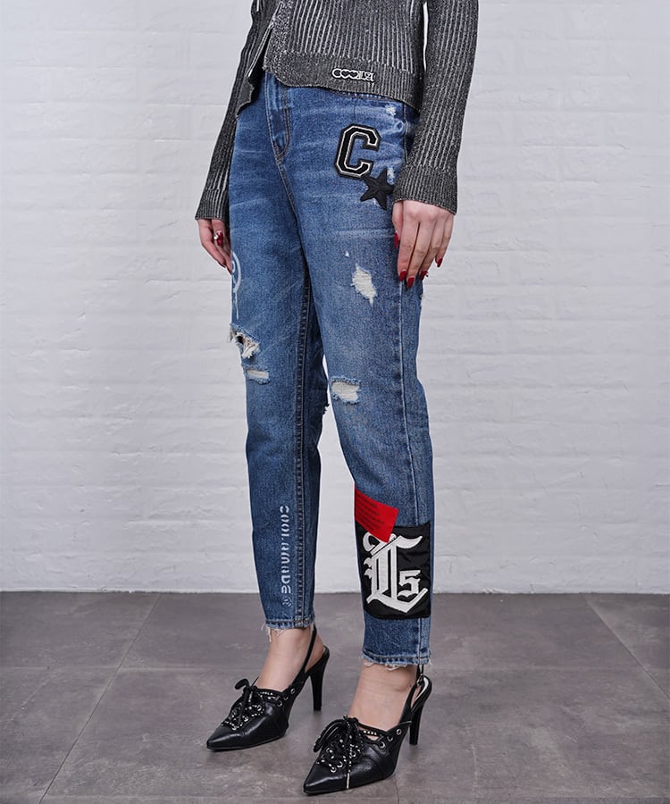 COOLA 　クーラ　2025AW　秋冬　パッチ＆ペイント テーラードジャケット ATELIER LINE | COOLA | クーラ