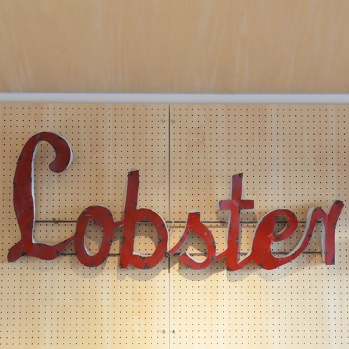 Vintage signage "Lobster"