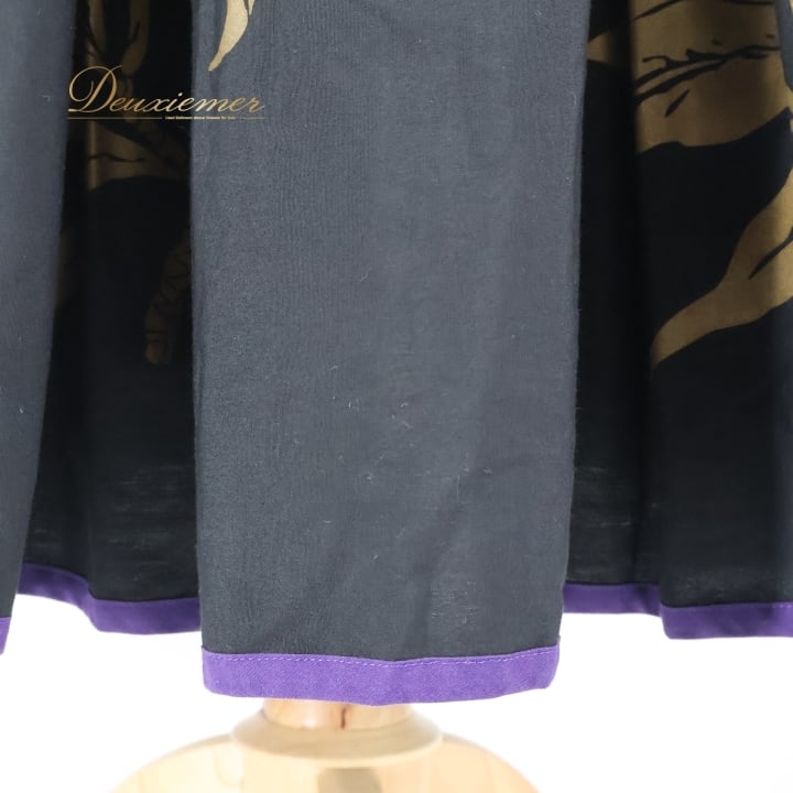 フラダンス 衣装 パウスカート アロハスタンダード ブラック系