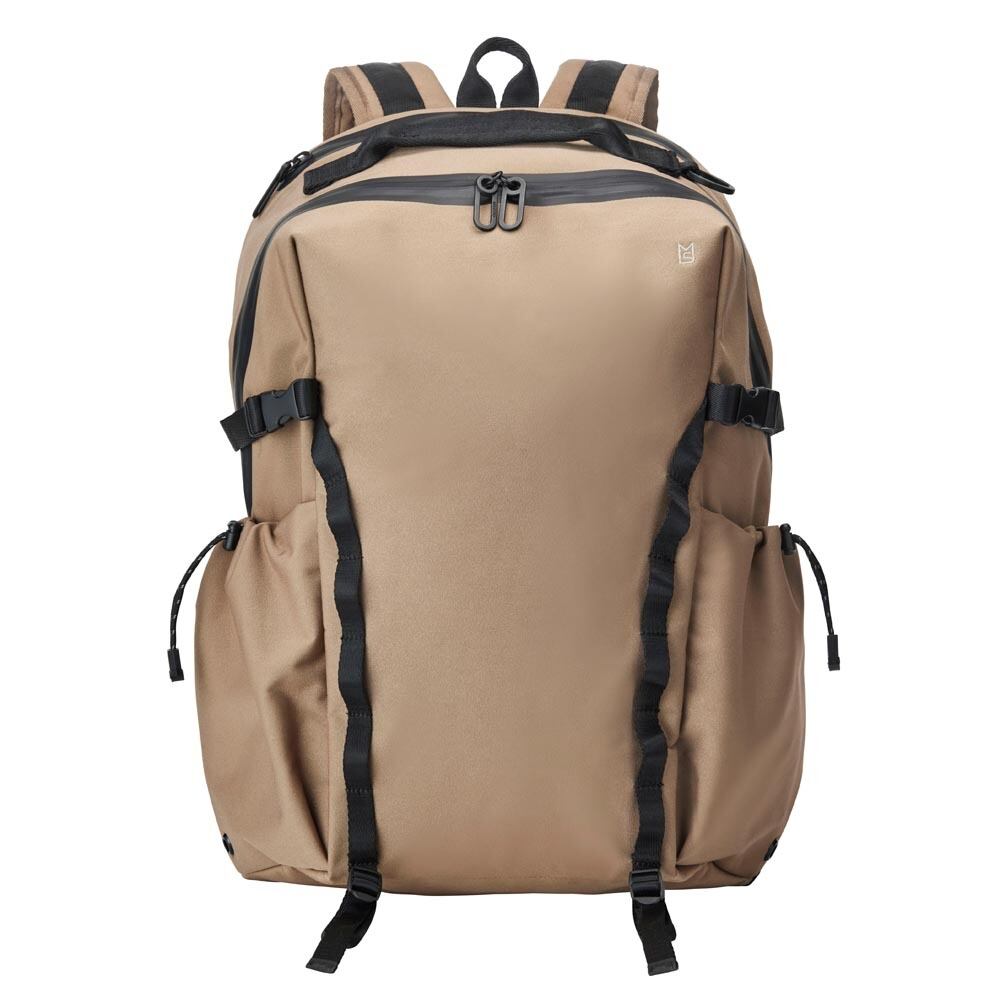 ミレスト MILESTO LIKID サイドバックル リキッド バックパック Lサイズ サンドベージュ(限定カラー) MLS855 / リュックサック バッグ デイパック