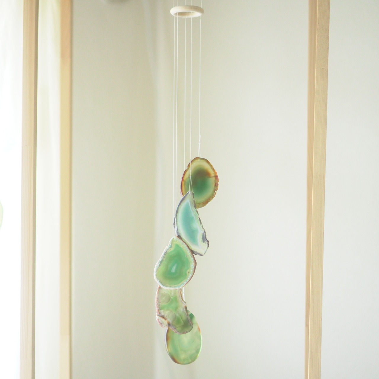 Warm Forest - アゲートヒーリングチャイム / Agate Sun Catcher Wind Chime 569