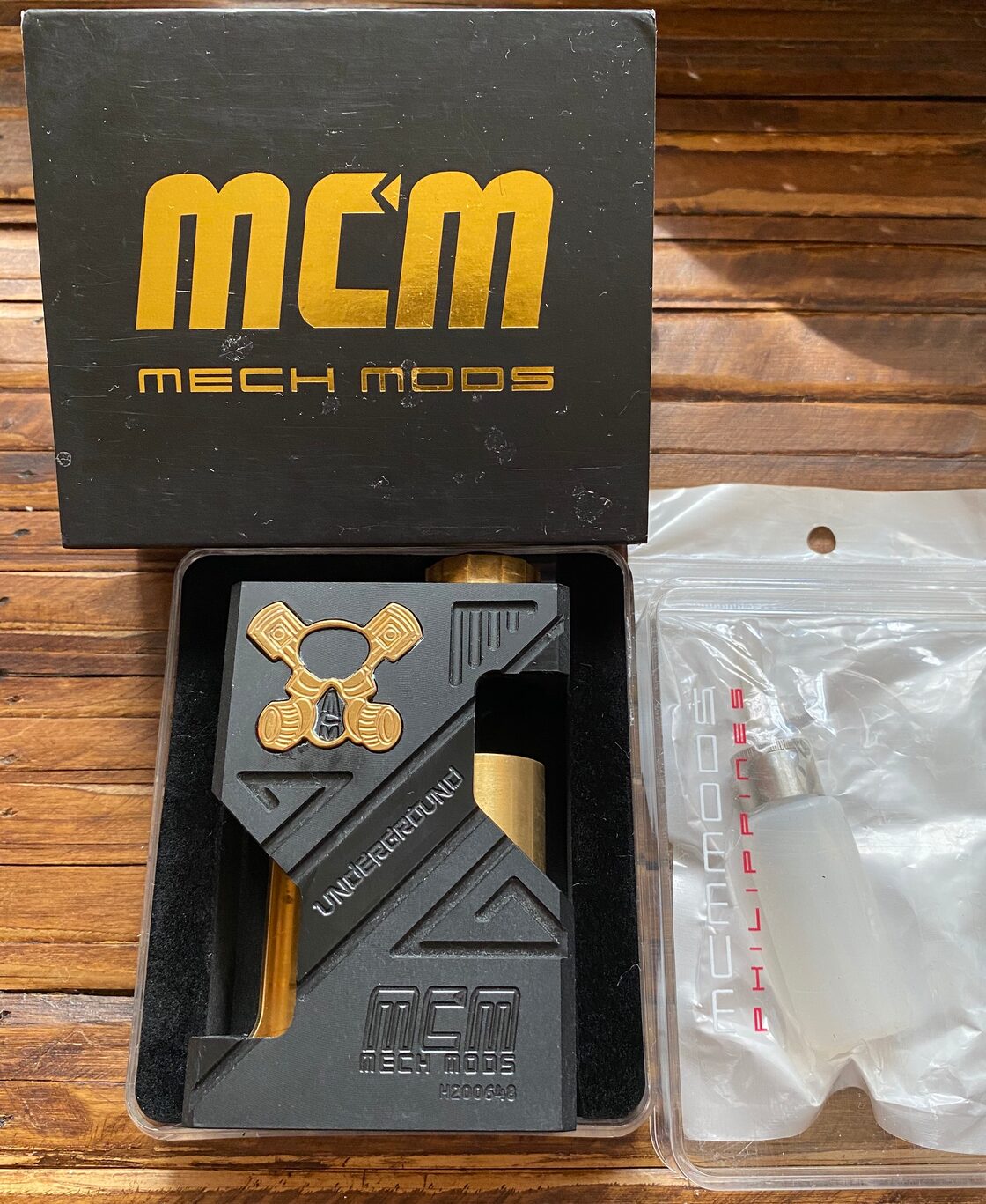 MCM MODS SSSP MOD デルリン ブラック VAPE フィリピン | Pay ID
