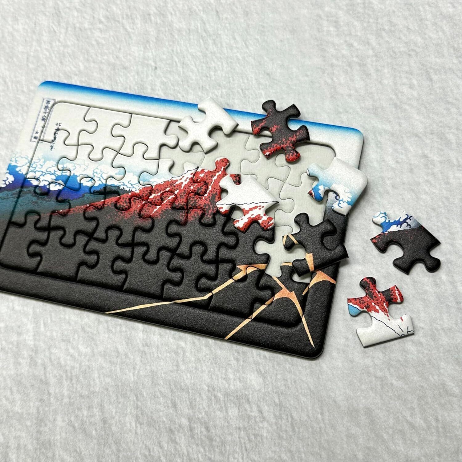 ジグソーパズル 葛飾北斎 遠江山中 A4サイズ 104ピース | NSPR SHOP