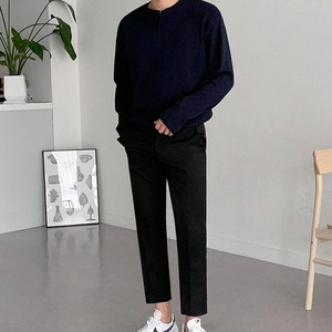 ヘンリーネックロングTシャツ　MT0080060