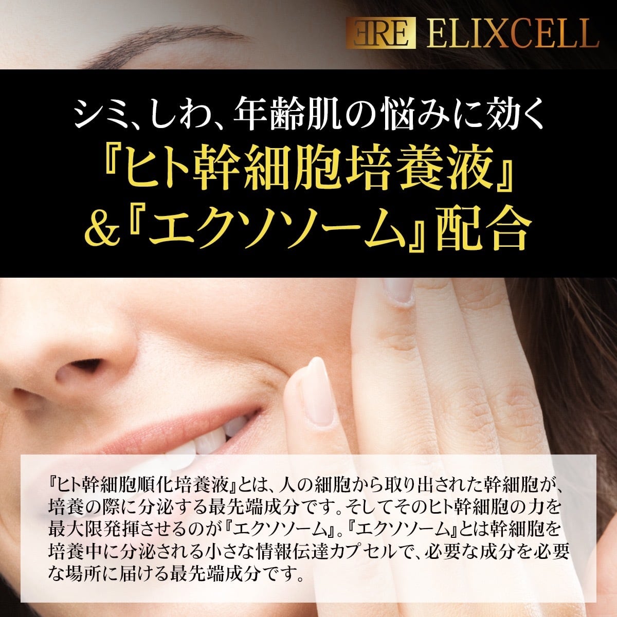 ELIXCELL】リバイタフェイスマスクモイスト（40枚） ⭐️ヒト幹細胞