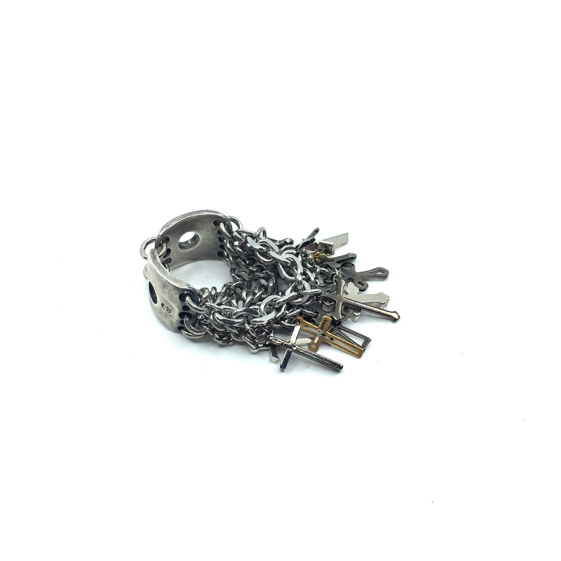  FLASH別注gunda ガンダ　FRINGE SKULL RING フラッシュポイント Flash Point | XL JIM SKULL RING / ジムスカル