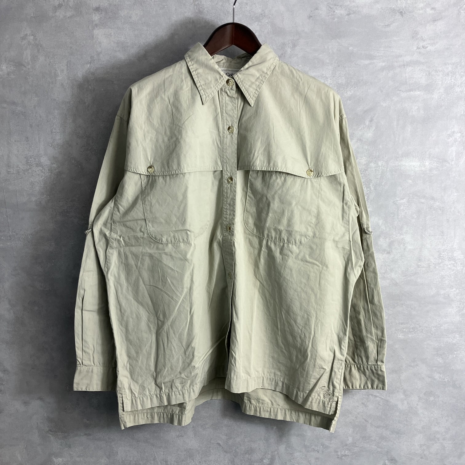 90's~00's LANDS'END/ランズエンド カバーオールジャケット ハーフ