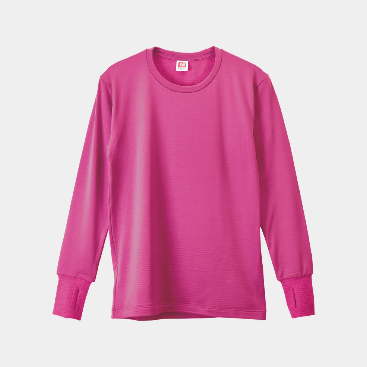 【Mens】瞬暖GRID-TEC+ Crew-neck Thumbhole B.V.D