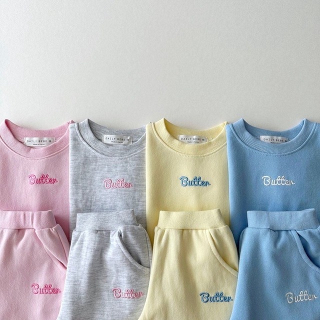 【80-130】可愛いButterセットアップ C0623