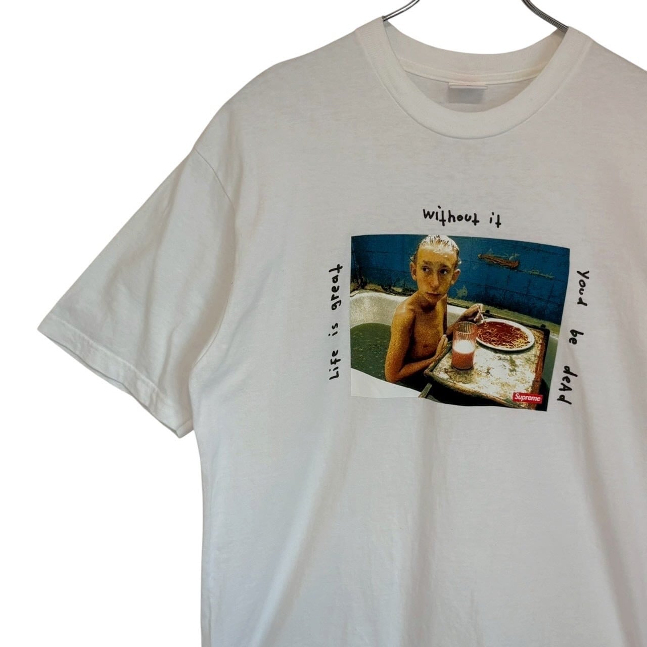 supreme シュプリーム Tシャツ M センターロゴ プリント GUMMO | 古着