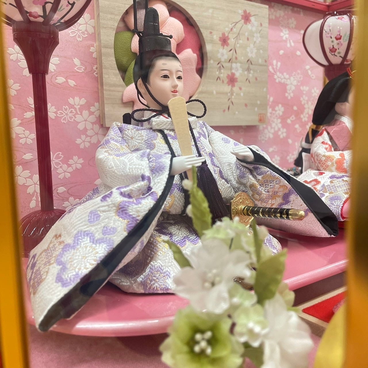 雛人形＜ケース飾り＞羽衣親王飾り｜ひな人形 | 【公式】人形のはな