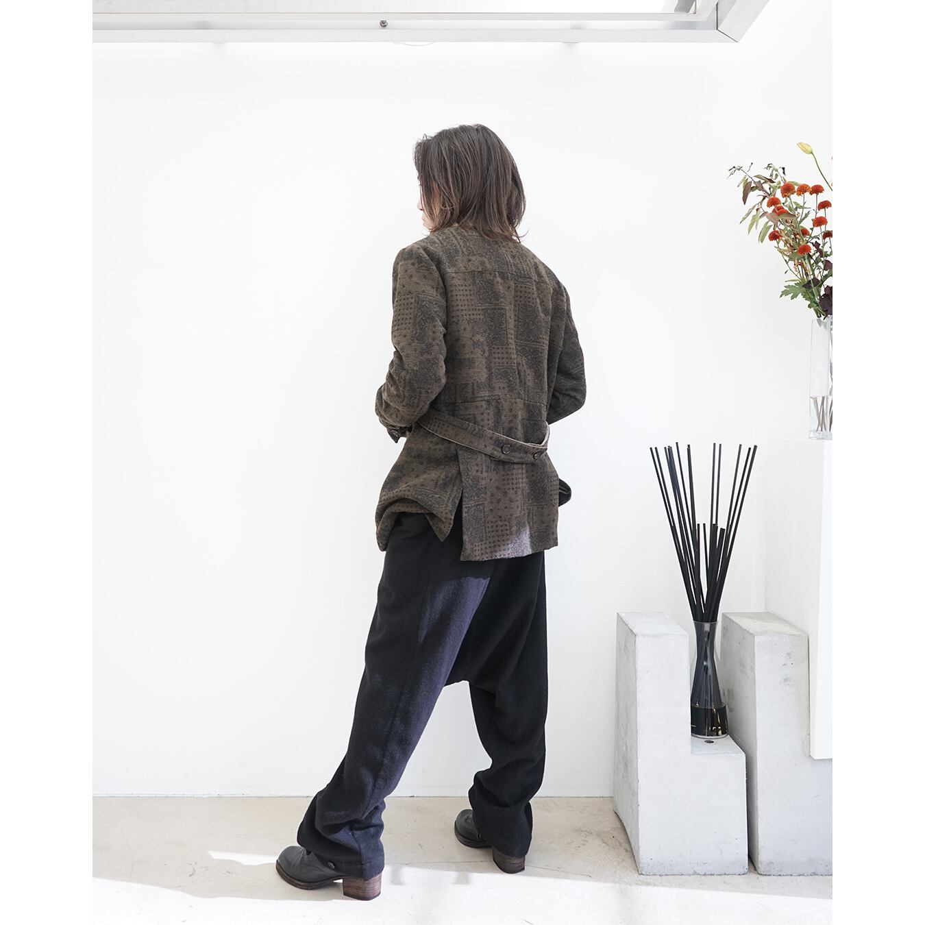 The Viridi-anne] (ザヴィリディアン) VI-3773-04 OBJECT DYE WOOL