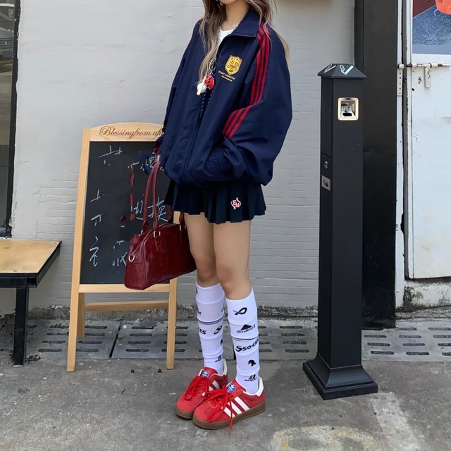 ロゴラインスポーツトラックジャケット 3col   R00850