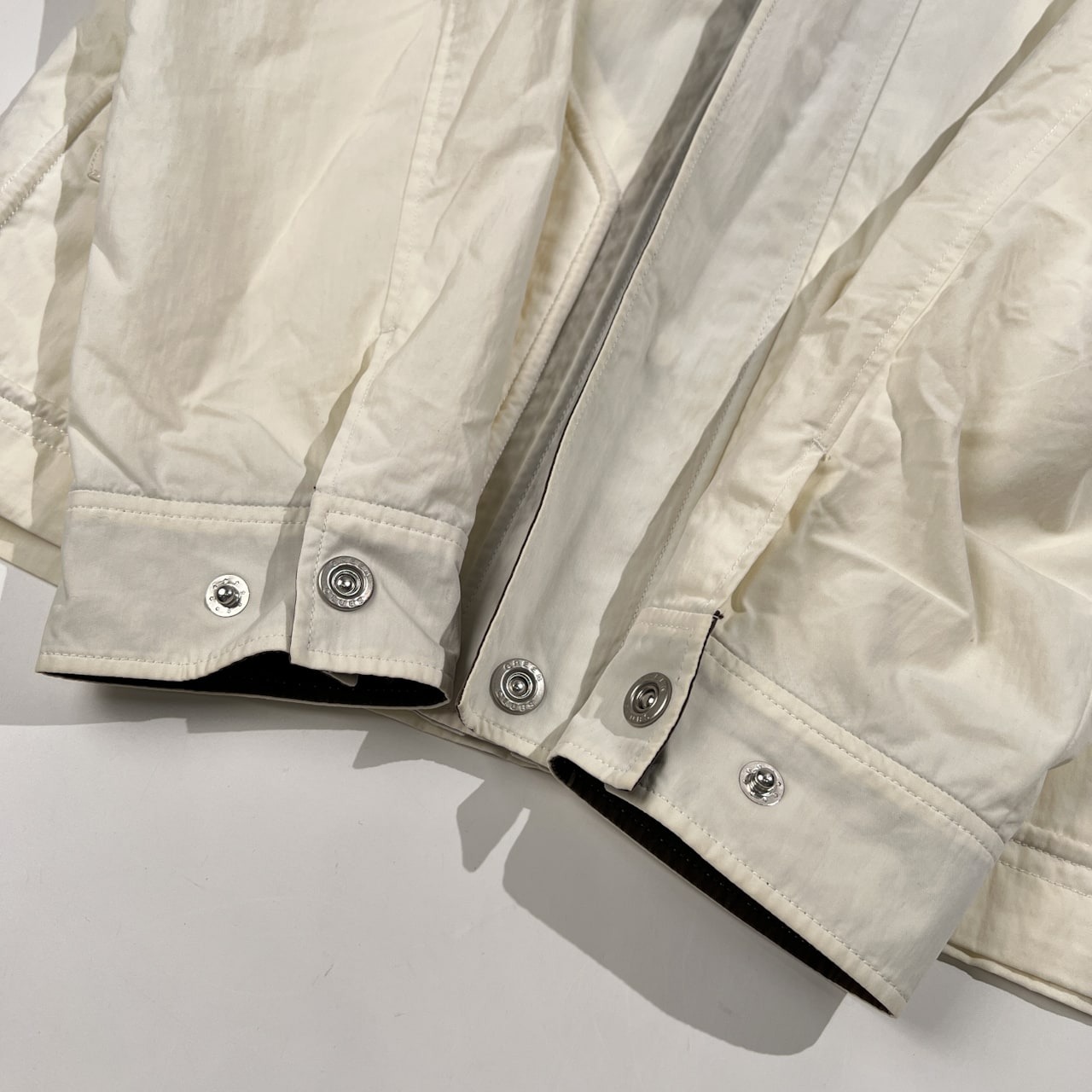 GREENCLUBS グリーンクラブ × バックスバニー 裏メッシュ ライト ジャケット ブルゾン サイズ 5 /ホワイト/メンズ/ライカ/ワーナー