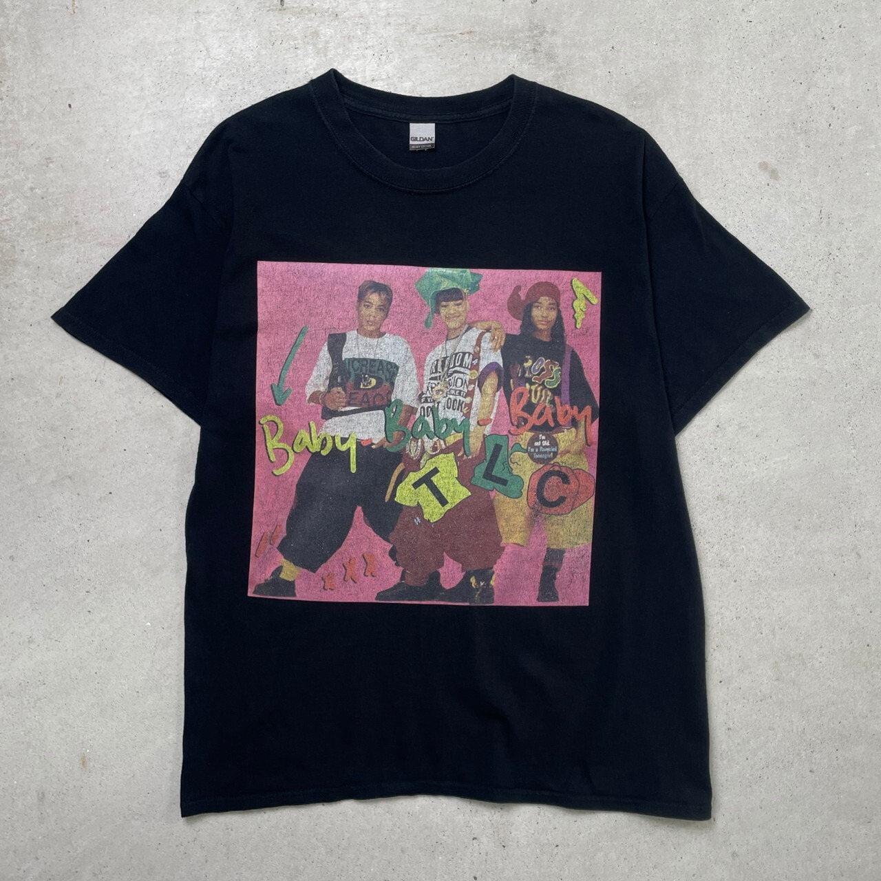 TLC ティーエルシー Baby Baby Baby ヒップホップ ラップT フォト 
