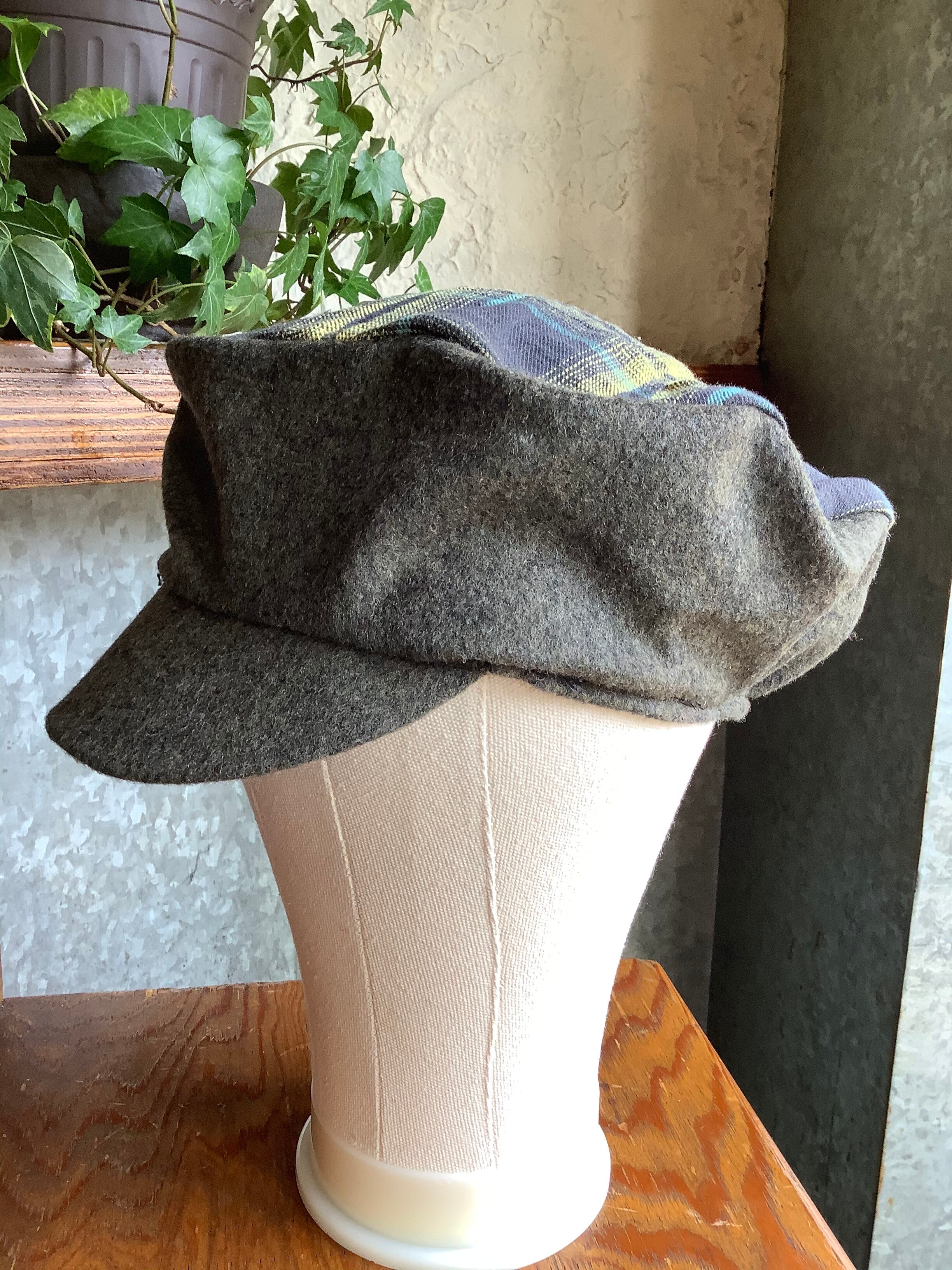 フエルト生地のキャスケット 21BC021