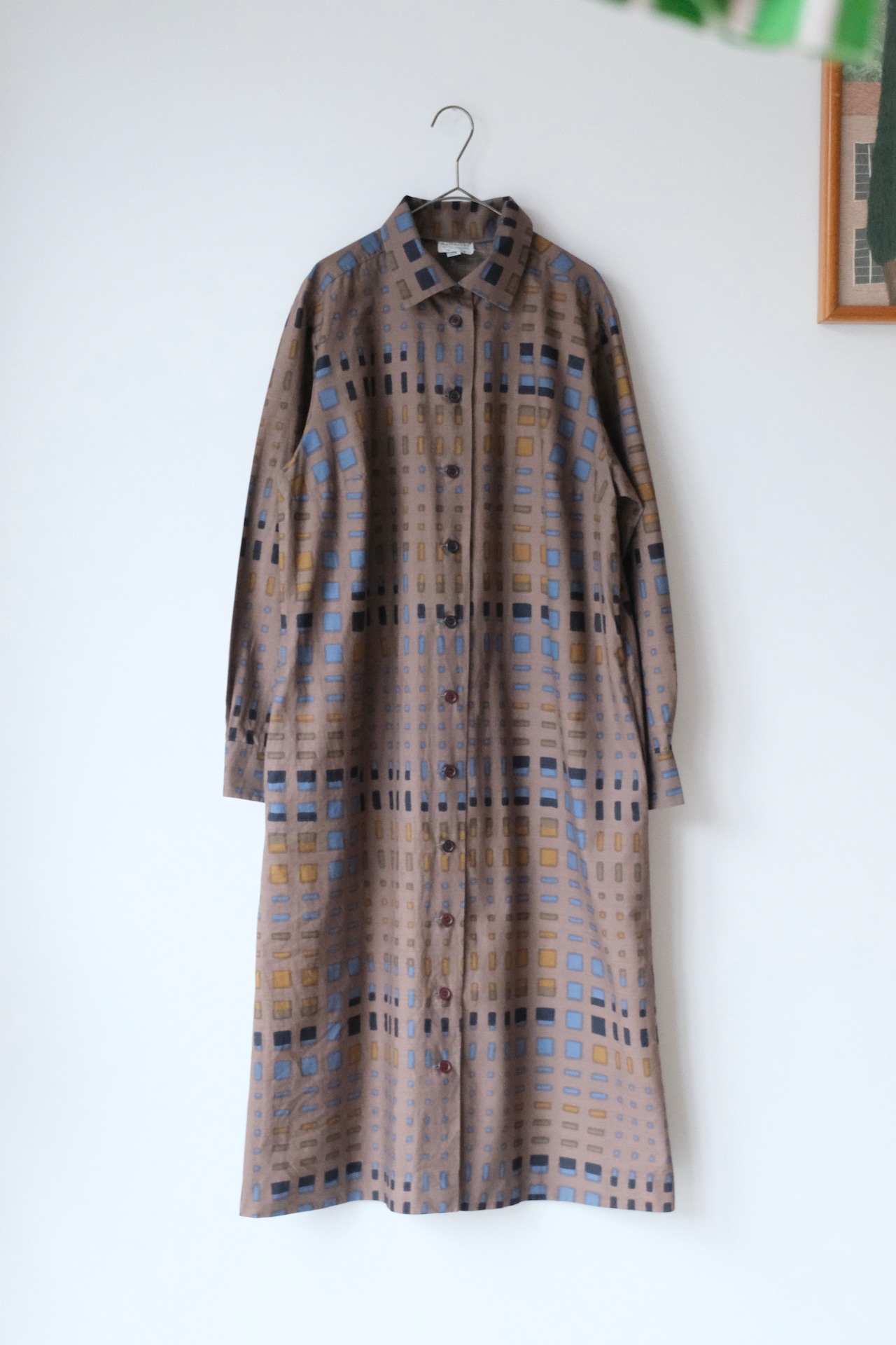 Marimekko color cube shirt dress