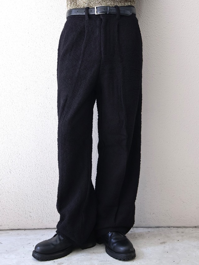 【ISA BOULDER】COMMON TROUSER/black