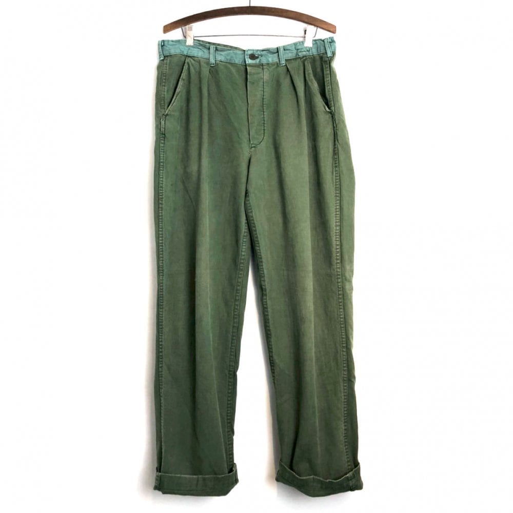 Swedish Army Vintage Utility Trousers 