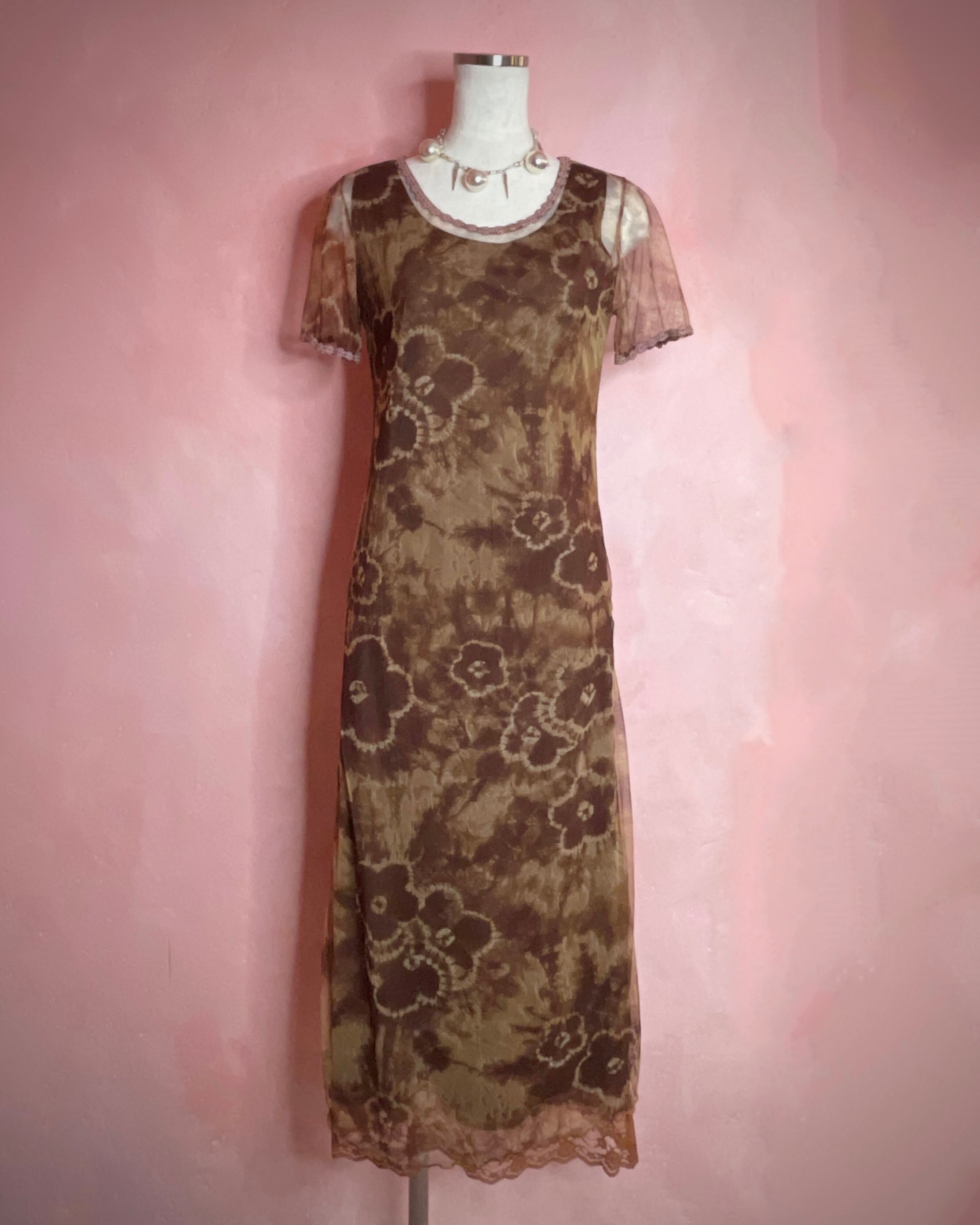 Used power net dress