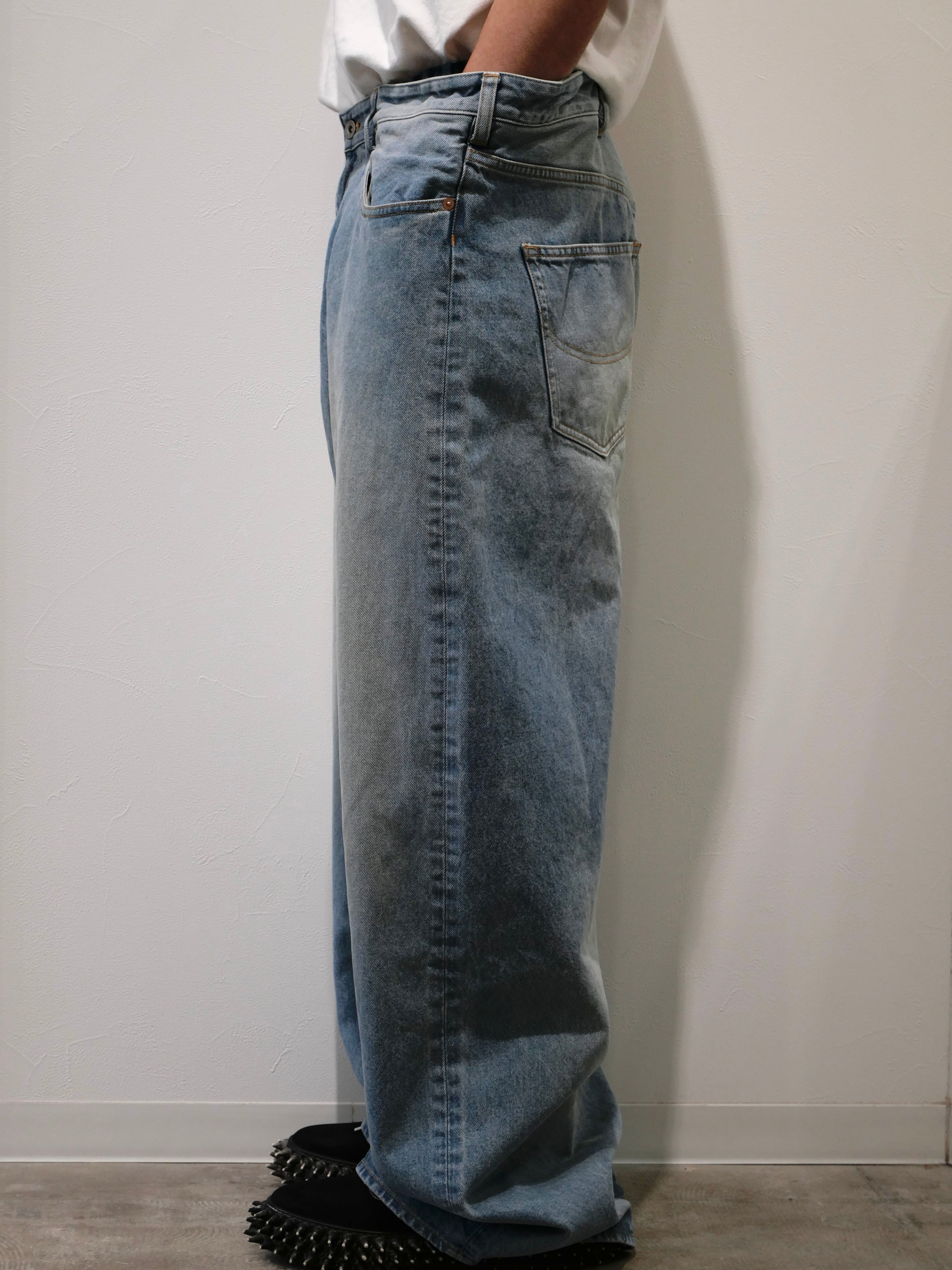 doublet FLOATING WAIST DENIM PANTS | CONSTRUCT1