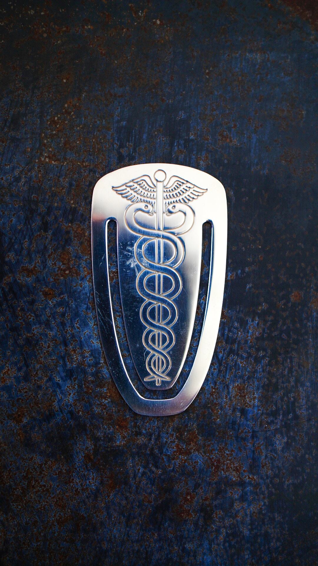 【VINTAGE】TIFFANY&Co. ティファニー カドゥケウス ブックマーク 《栞 シルバー925 ヴィンテージ オールド メンズ》