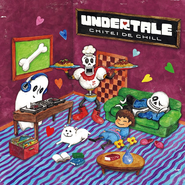 アンダーテール「UNDERTALE: CHITEI DE CHILL Vinyl LP」アナログ盤（12インチ2枚組）