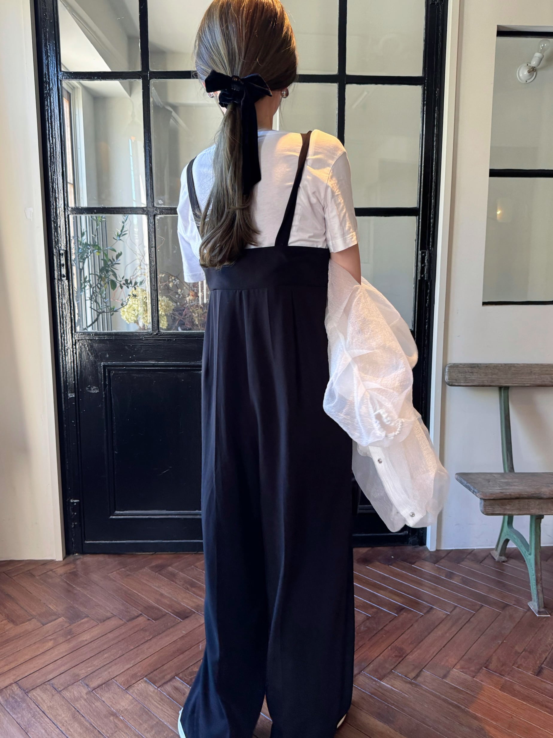 新品　rimir ハイウエストサロペット rimir リミル ハイウエストサロペット