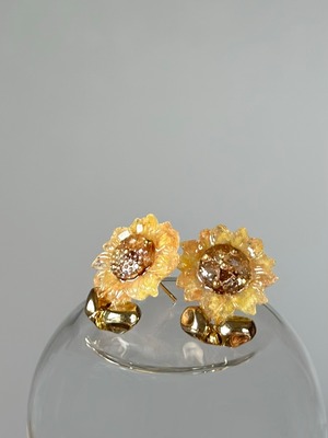 sunflower pierce/earring