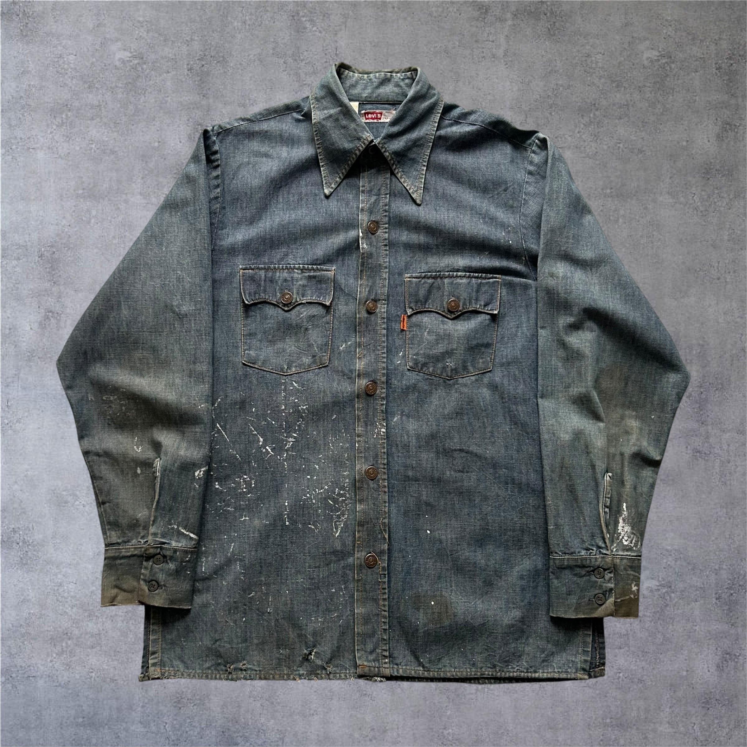 1970s〜 Levi's Western Denim Shirt【高円寺店】