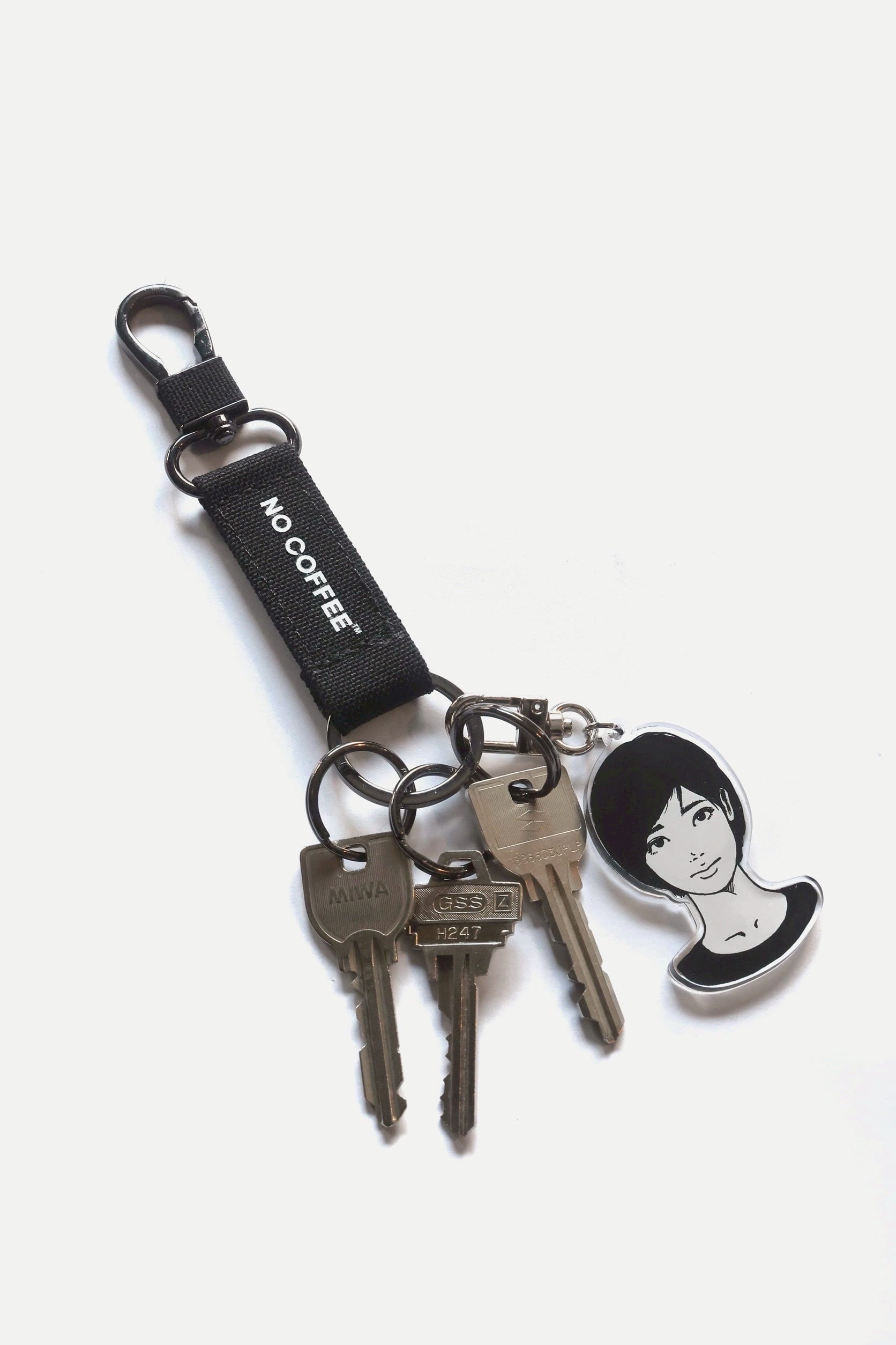 NO COFFEE CORDURA KEY HOLDER | NO COFFEE